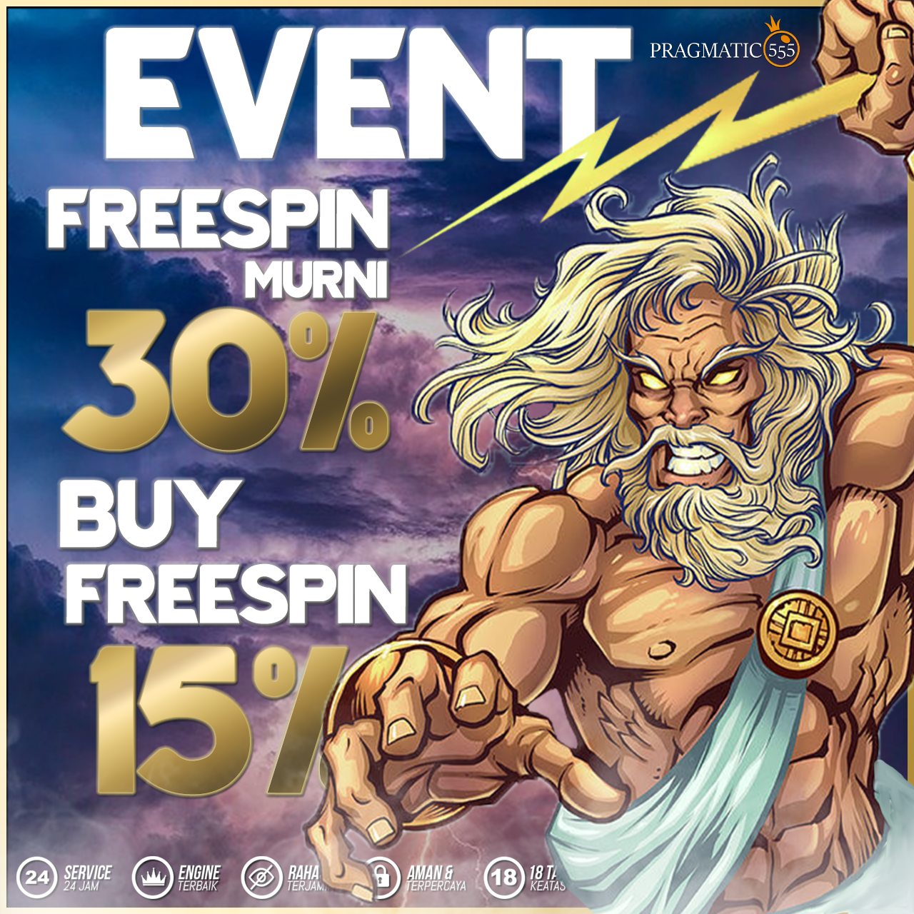 PRAGMATIC555 event freespin dan buyspin